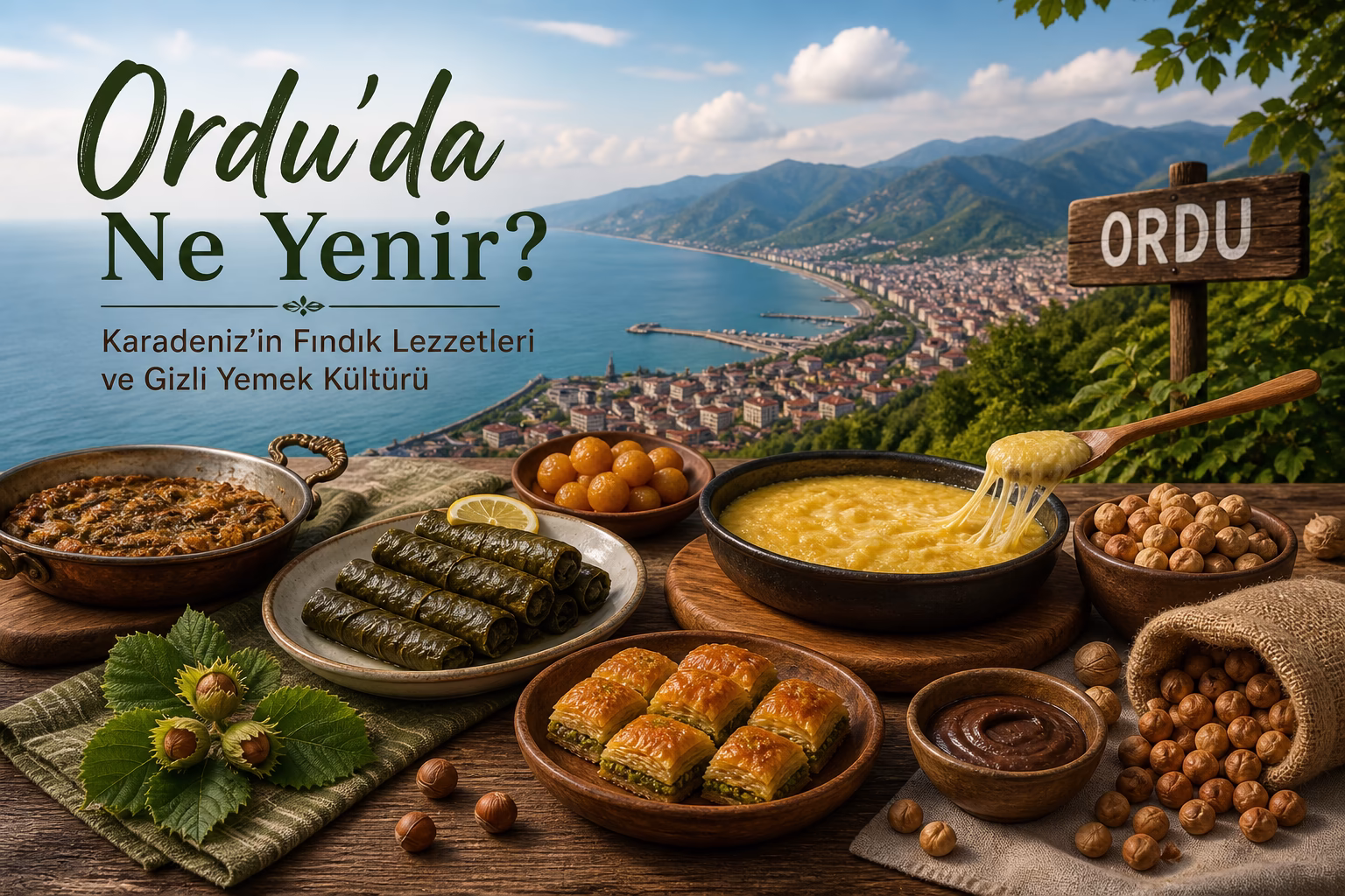 Ordu'da Ne Yenir? Karadeniz'in Fındık Lezzetleri ve Gizli Yemek Kültürü